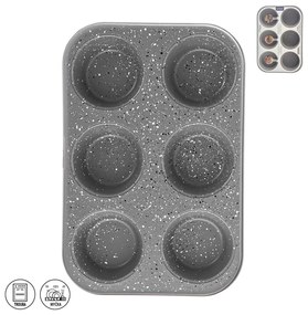 Formă de copt pentru brioșe din metal 22x32 cm Grande – Orion