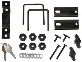 Suport biciclete Sixtol ROOF BIKE pe acoperiș, lungime 132 cm