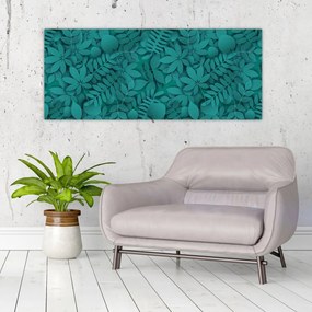 Tablou - Frunze (120x50 cm)
