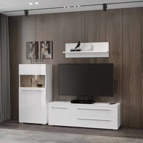 Set living 3 PIANO WHITE