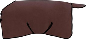 vidaXL Pătură pentru cai Maro Întunecat Complet Poliester