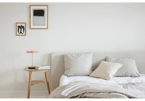 Veioză roz LED cu intensitate reglabilă cu abajur din metal (înălțime 31 cm) Asteria Move – UMAGE