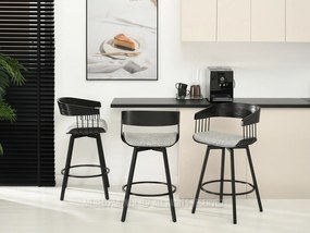 Scaun Pavel (gri negru + negru). 1110733