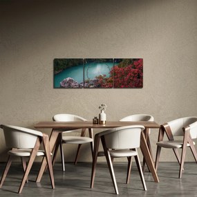 Tablou - Peisaje (cu ceas) (90x30 cm)