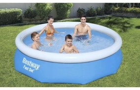 Piscina rotunda, gonflabila, bestway, cu pompa, filtru, adeziv reparare, 305x76 cm