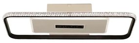 Plafonieră LED dimabilă LED/75W/230V 3000-6500K alb/negru + telecomandă