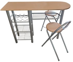 Set de bucatarie cu 2 scaune si masa