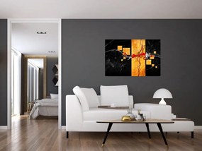 Tablou abstract - Dansatoare (90x60 cm)