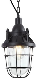 Lampă suspendată industrială neagră - Cabin