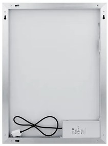 Oglindă LED retroiluminată petru baie NIMCO ZP 13002VX 3000-6500K 80x60 cm IP44