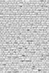 Tapet Brick Wall, White, Rebel Walls