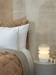 Veioza/Lampa de masa design decorativ Verona gradient/alb