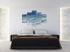 Tablou - Pierre-Auguste Renoir, Seascape, reproducere (150x105 cm)