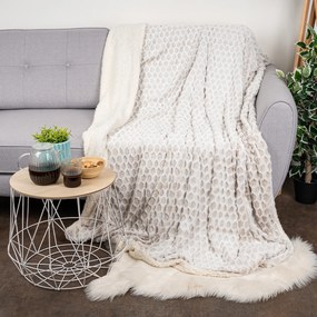 Pătură din imitație de blăniță 4Home Scales, 150 x 200 cm