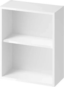 Dulap baie lateral suspendat fara usa alb Cersani Larga 20 cm