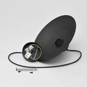 Lustră pe cablu SORAPIS 1xE27/15W/230V negru