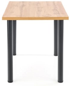 Masa Modex 2 stejar/negru L120 x l68 x H75