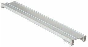 Sina dubla aluminiu alba tavan Viterbo - 600 cm