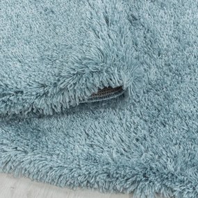 Covor tip traversă albastru 80x250 cm Fluffy – Ayyildiz Carpets