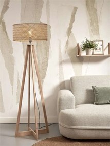Lampadar eco din bambus Java 4-legs nat/50x22, nat