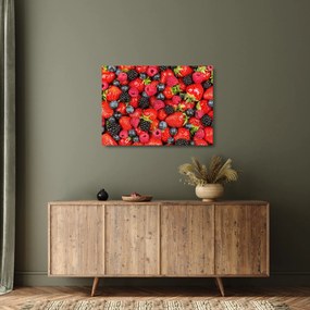 Tablou pe sticlă - Încărcătură de fructe (70x50 cm)