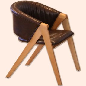 Scaun living tapitat,fag,Seria Special AST-650,Homs,60022,bej-nuc