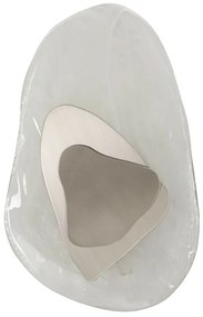 Mauro Ferretti Lampa De Perete  Ocean Silver cm 21X8X31 | Aosom Romania