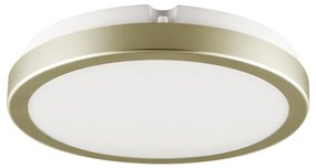 Plafonieră LED pentru baie Brilagi PERA LED/18W/230V d. 22 cm IP65 auriu