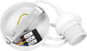 Brilagi - Lampă suspendată pe cablu RESNA 1xE27/60W/230V Ø 40 cm bej