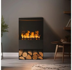 Șemineu pe vapori de apă cu telecomandă Planika STEAMY 83x48 cm 125W/230V