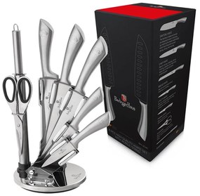 Set cutite 8 piese inox Infinity Line Berlinger Haus BH 2041 - inox