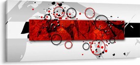 Tablou cu abstracție (120x50 cm)