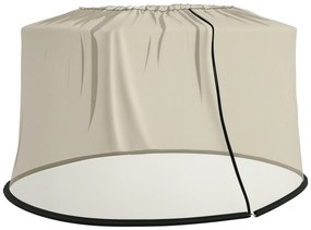 Outsunny Plasă de Țânțari pentru Umbrelă cu Ochiuri Dense și Deschidere cu Fermoar, 3x2,3 m, Bej | Aosom Romania