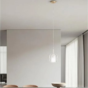 Ondaluce - Pendul pe cablu THELMA 3xE27/15W/230V transparent