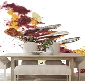 Fototapet amestec de condimente aromatice