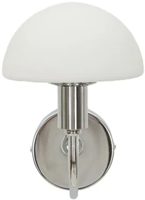 Mauro Ferretti Lampa De Perete Argintie cm 23X15X22 | Aosom Romania