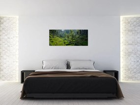 Tablou cu terasele cu orez Tegalalang, Bali (120x50 cm)