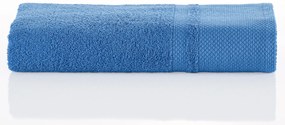 Prosop de bumbac 4Home Deluxe albastru, 70 x 140cm, 70 x 140 cm
