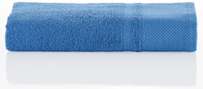 Prosop de bumbac 4Home Deluxe albastru, 70 x 140cm, 70 x 140 cm