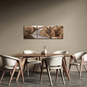 Tablou - Vulcanul Românesc (cu ceas) (90x30 cm)