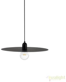 Pendul design modern minimalist PLAT negru 68145