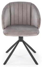 Scaun rotativ K533 stofa gri