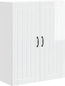 vidaXL Dulap de bucătărie Alb lucios 80 x 31 x 100 cm Lemn compozit