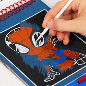 Omul Păianjen Go Spidey set pentru zgâriat și colorat