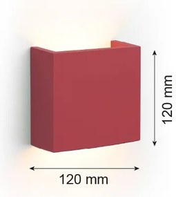 Aplică LED GENT LED/3,6W/230V 3000K roșu Argon 8361