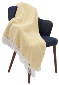 CUVERTURA PLED 160X200 CM ZIG YELLOW