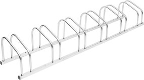 vidaXL Suport de biciclete, pentru 6 biciclete, oțel galvanizat