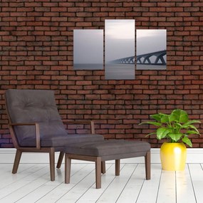 Tablou - Podul în ceață (90x60 cm)