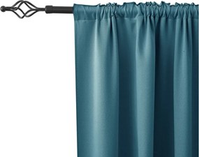 Draperie OXFORD albastru-verde 140x250 cm Agatat: Rejansa