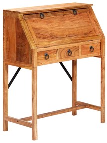 vidaXL Birou de scris, 90 x 40 x 107 cm, lemn masiv de acacia